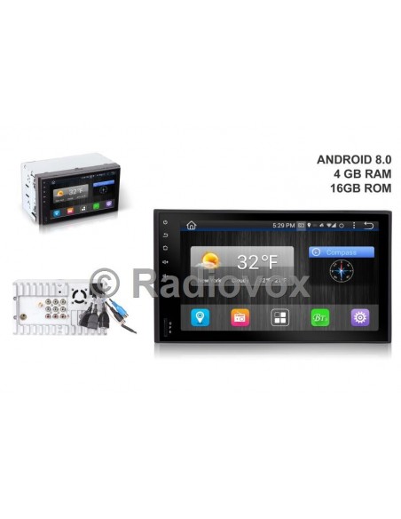 EQUIPO MULTIMEDIA 2DIN ANDROID   PANAMA 8.0