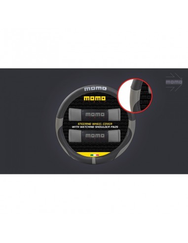 FUNDA DE VOLANTE Y ALMOHADILLAS MOMO 007 JUEGO...