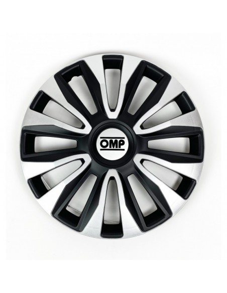 Tapacubos OMP Magnum Speed Black/Silver