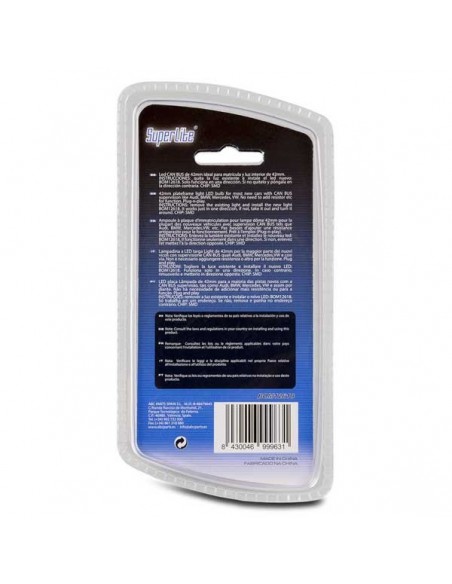 BOMBILLA BLANCA PLAFONIER 4 LEDS 42 MM HP CAN-BUS